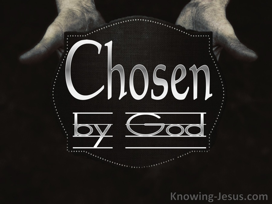 Chosen By God (devotional)12-12  (black)